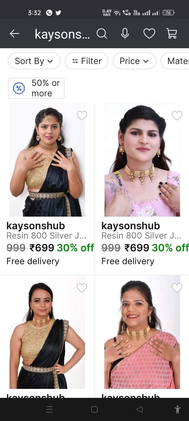 E-commerce Product Photography - Models wearing jewelry
