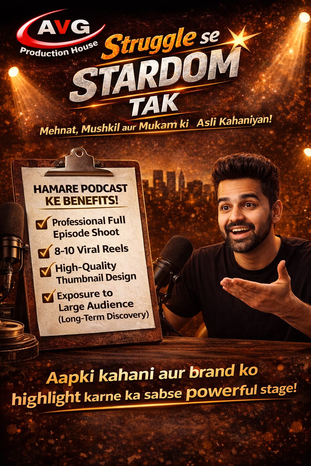 Struggle Se Stardom Tak - Podcast Benefits